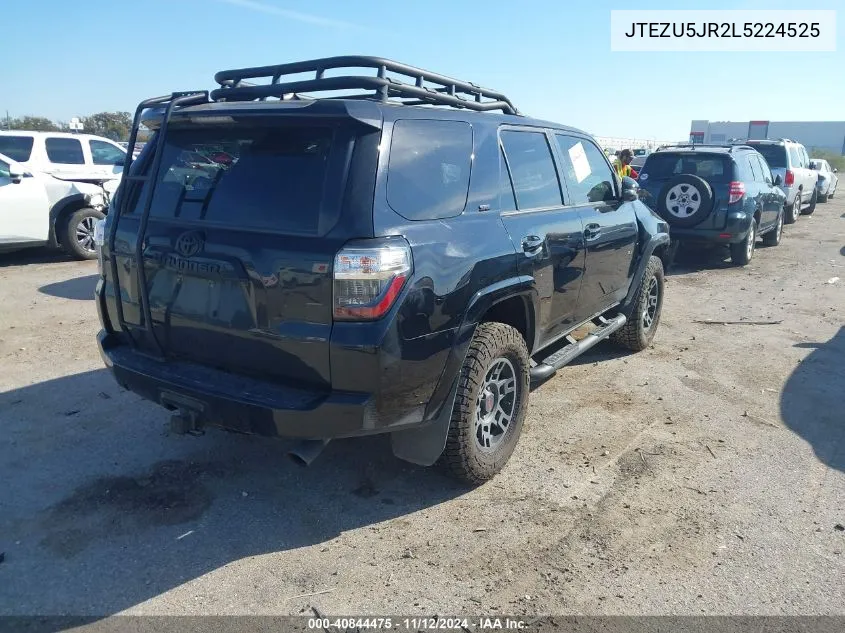 2020 Toyota 4Runner Sr5 Premium VIN: JTEZU5JR2L5224525 Lot: 40844475