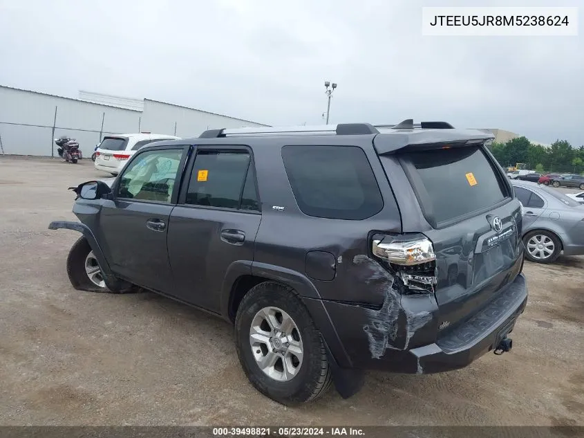 JTEEU5JR8M5238624 2021 Toyota 4Runner Sr5