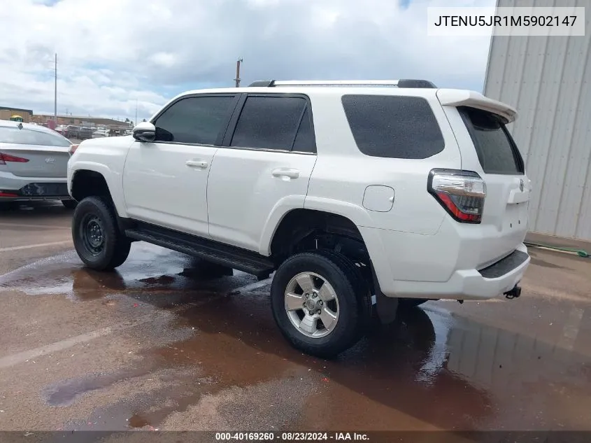 JTENU5JR1M5902147 2021 Toyota 4Runner Sr5 Premium