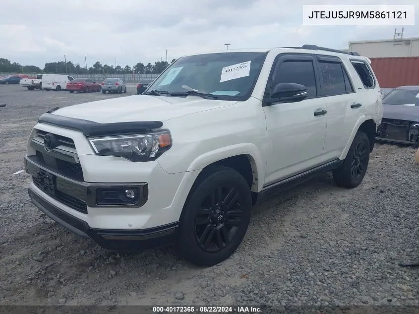 JTEJU5JR9M5861121 2021 Toyota 4Runner Nightshade Special Edition