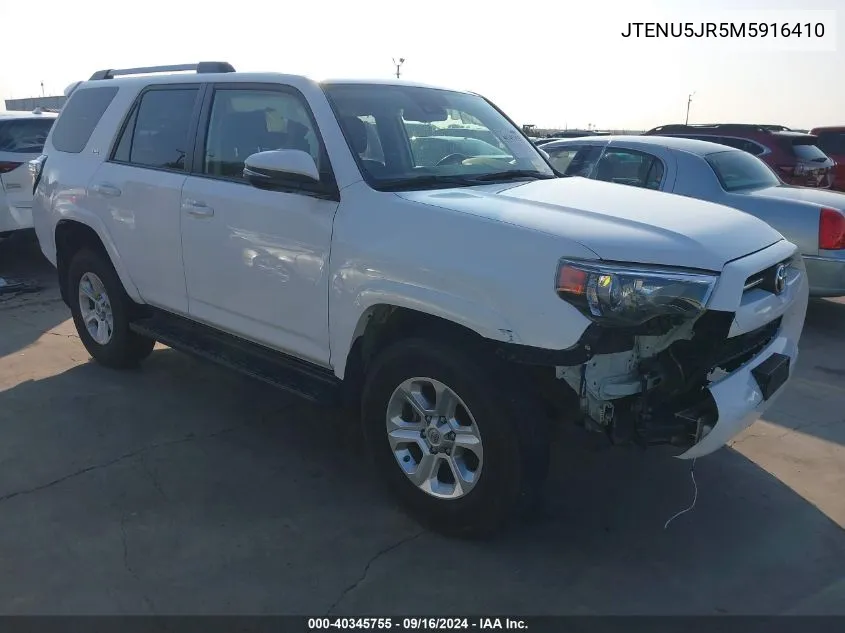 JTENU5JR5M5916410 2021 Toyota 4Runner Sr5 Premium