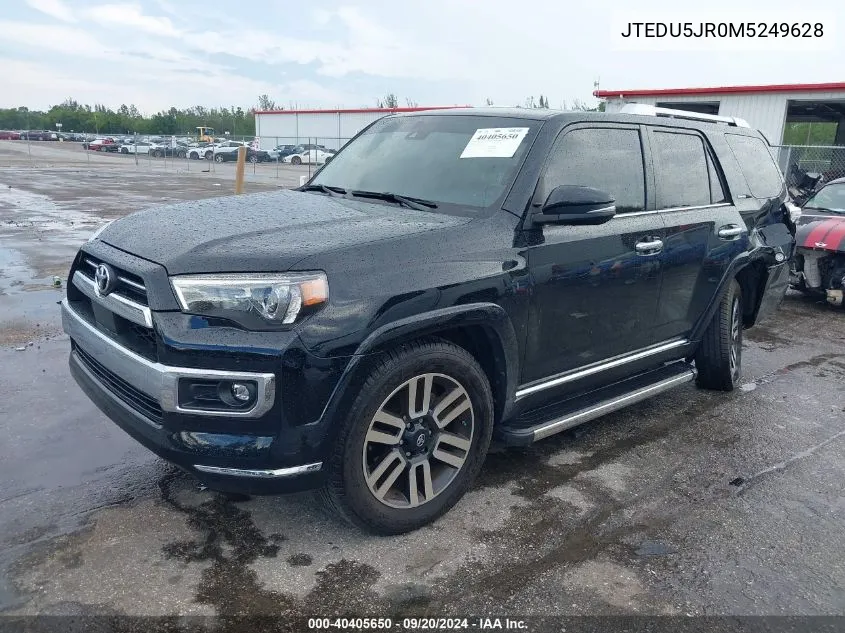 JTEDU5JR0M5249628 2021 Toyota 4Runner Limited