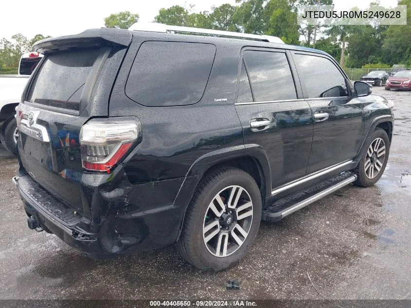 JTEDU5JR0M5249628 2021 Toyota 4Runner Limited