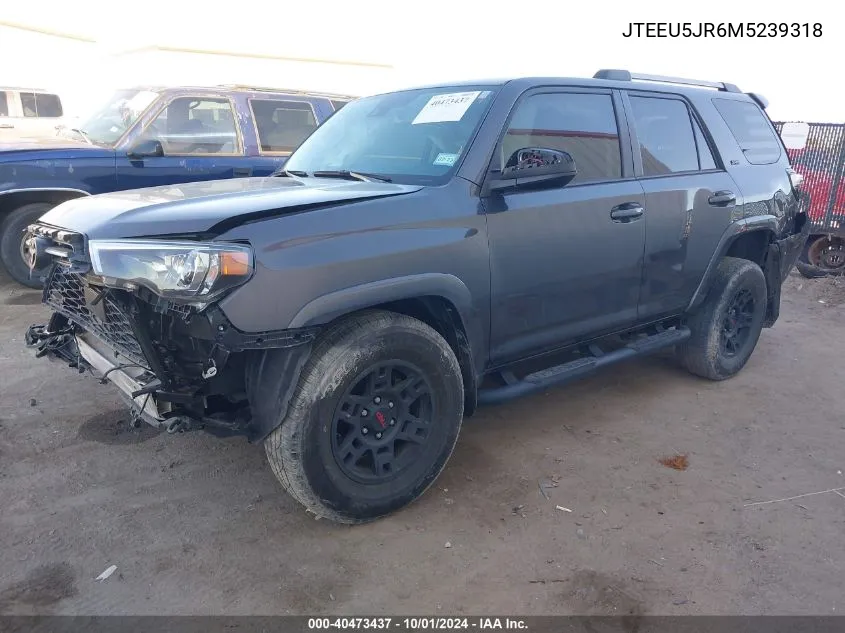 JTEEU5JR6M5239318 2021 Toyota 4Runner Sr5/Trail/Sr5 Premium/Lim