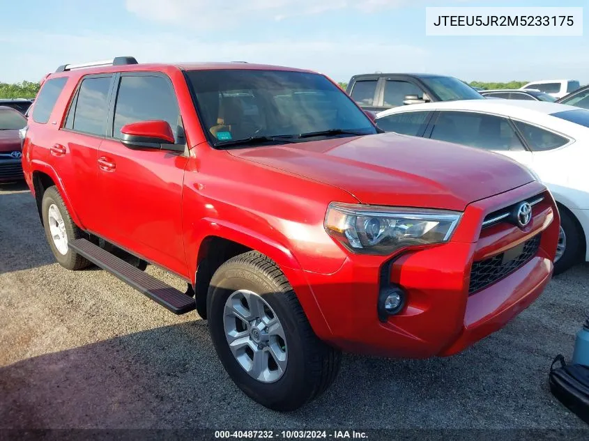 JTEEU5JR2M5233175 2021 Toyota 4Runner Sr5