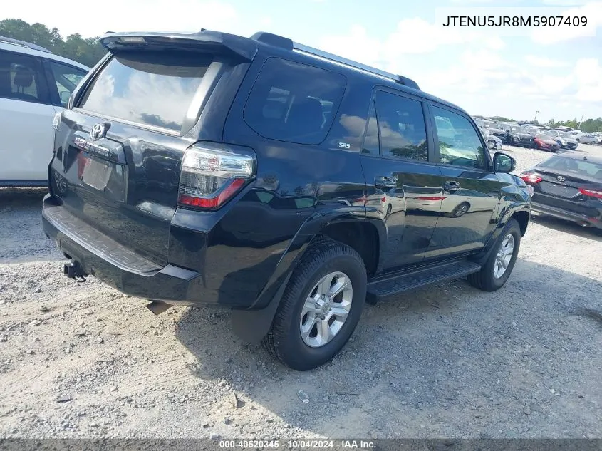 JTENU5JR8M5907409 2021 Toyota 4Runner Sr5 Premium