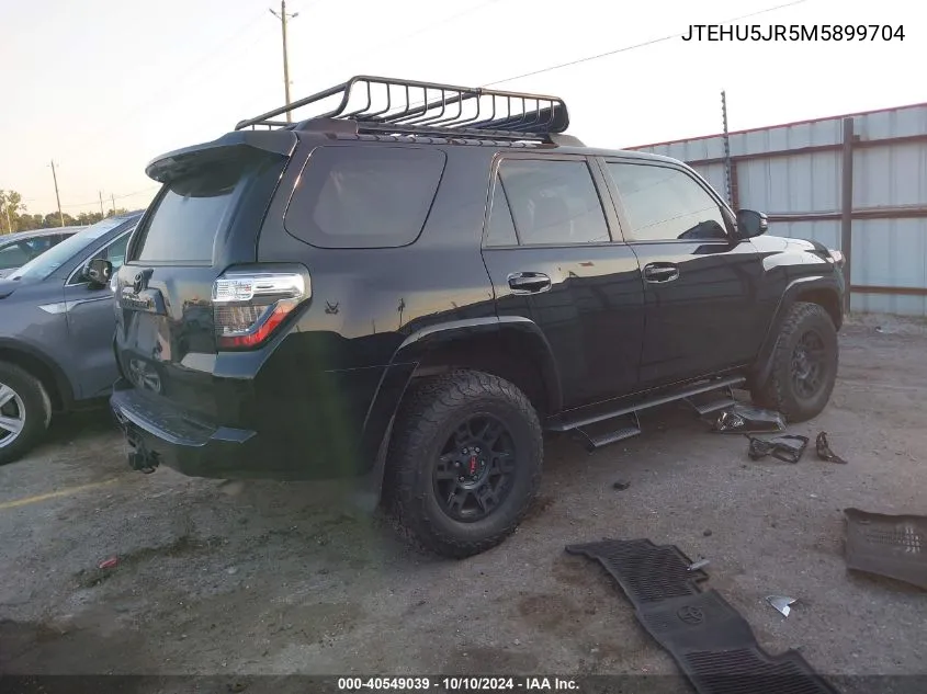 2021 Toyota 4Runner Venture Special Edition VIN: JTEHU5JR5M5899704 Lot: 40549039