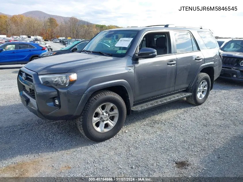 2021 Toyota 4Runner Sr5 Premium VIN: JTENU5JR6M5846545 Lot: 40754666