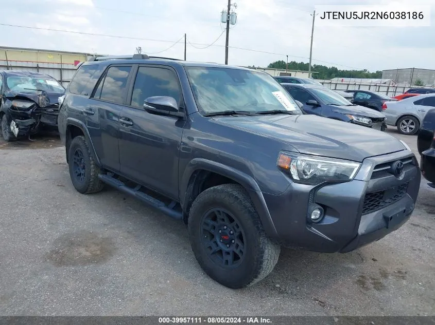 JTENU5JR2N6038186 2022 Toyota 4Runner Sr5 Premium