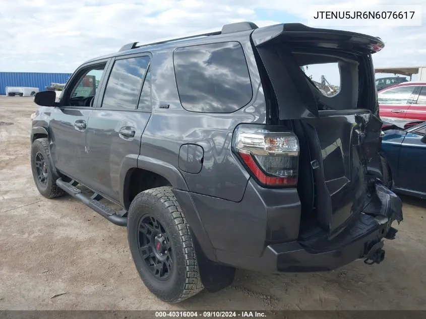 JTENU5JR6N6076617 2022 Toyota 4Runner Sr5 Premium