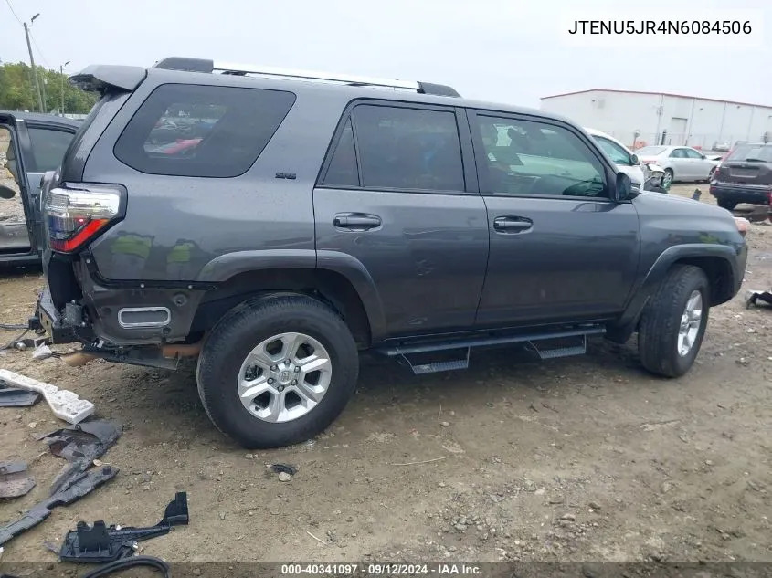 JTENU5JR4N6084506 2022 Toyota 4Runner Sr5 Premium