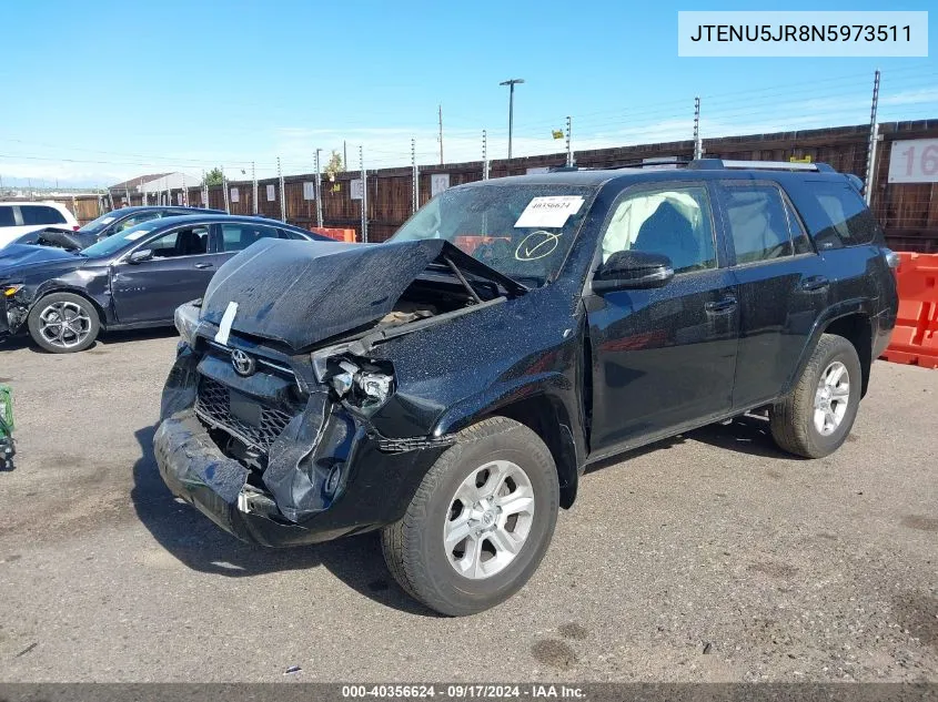 2022 Toyota 4Runner Sr5 Premium VIN: JTENU5JR8N5973511 Lot: 40356624