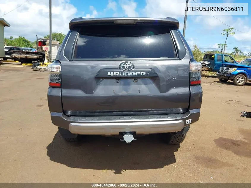 JTERU5JR9N6036811 2022 Toyota 4Runner Trd Off Road Premium