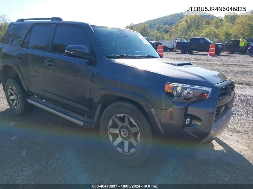 2022 Toyota 4Runner Sr5 Premium/Trd Sport/Trd VIN: JTERU5JR4N6046825 Lot: 40470897