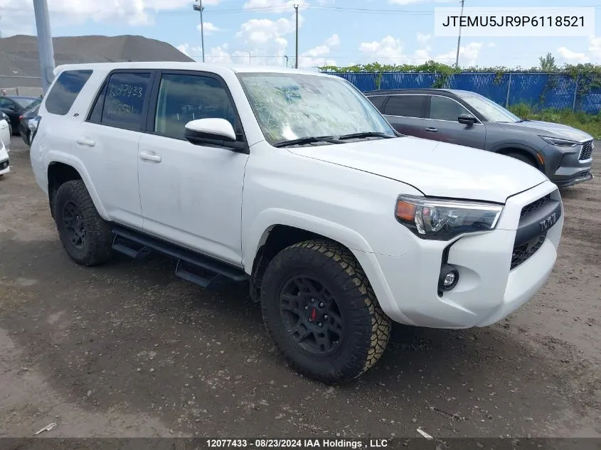 JTEMU5JR9P6118521 2023 Toyota 4Runner Sr5