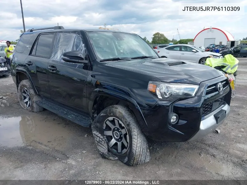 2023 Toyota 4Runner VIN: JTERU5JR7P6110309 Lot: 12079903