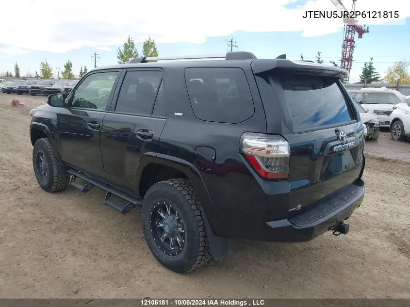 2023 Toyota 4Runner VIN: JTENU5JR2P6121815 Lot: 12106181