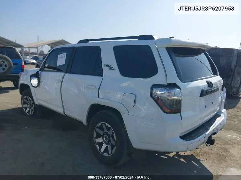 JTERU5JR3P6207958 2023 Toyota 4Runner Trd Off Road Premium