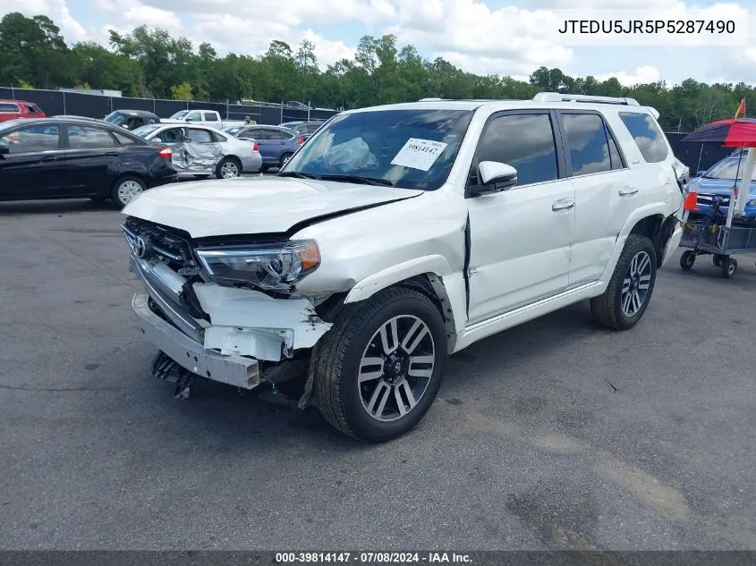 JTEDU5JR5P5287490 2023 Toyota 4Runner Limited