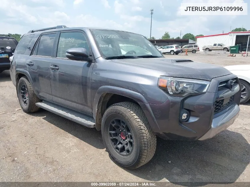 2023 Toyota 4Runner Trd Off Road Premium VIN: JTERU5JR3P6109996 Lot: 39902059