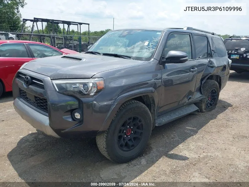 2023 Toyota 4Runner Trd Off Road Premium VIN: JTERU5JR3P6109996 Lot: 39902059