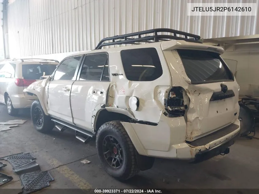 2023 Toyota 4Runner Trd Pro VIN: JTELU5JR2P6142610 Lot: 39923371