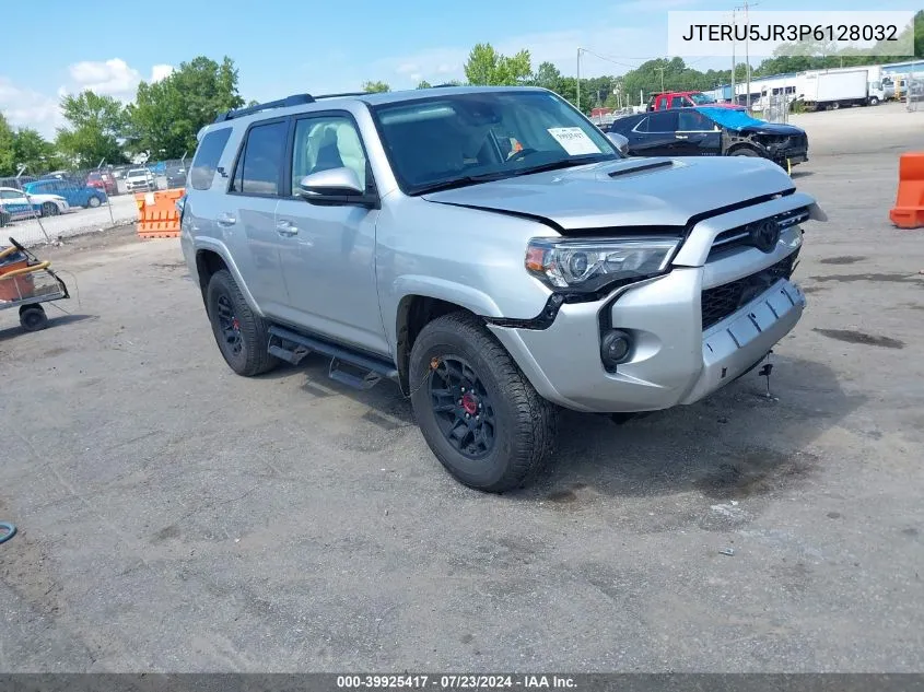 2023 Toyota 4Runner Trd Off Road Premium VIN: JTERU5JR3P6128032 Lot: 39925417