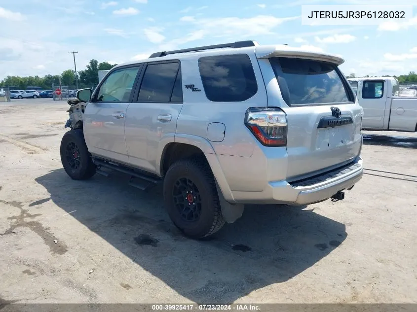 2023 Toyota 4Runner Trd Off Road Premium VIN: JTERU5JR3P6128032 Lot: 39925417