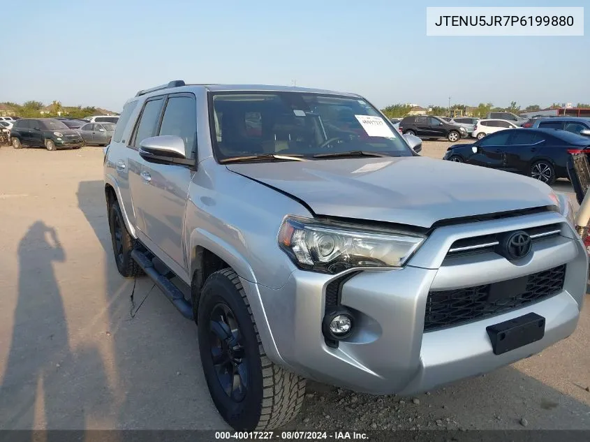 2023 Toyota 4Runner Sr5 Premium VIN: JTENU5JR7P6199880 Lot: 40017227