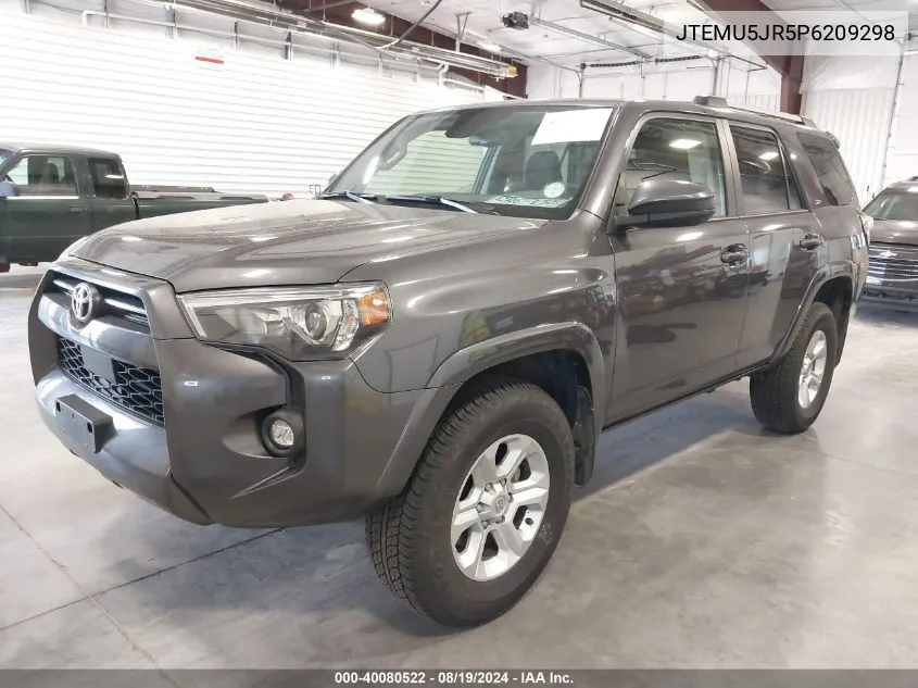 JTEMU5JR5P6209298 2023 Toyota 4Runner Sr5