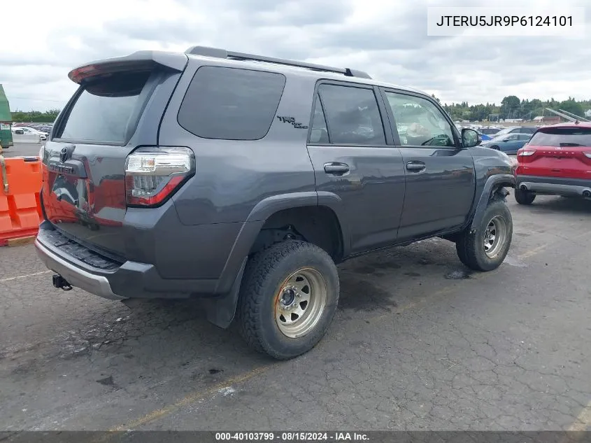 2023 Toyota 4Runner Trd Off Road Premium VIN: JTERU5JR9P6124101 Lot: 40103799