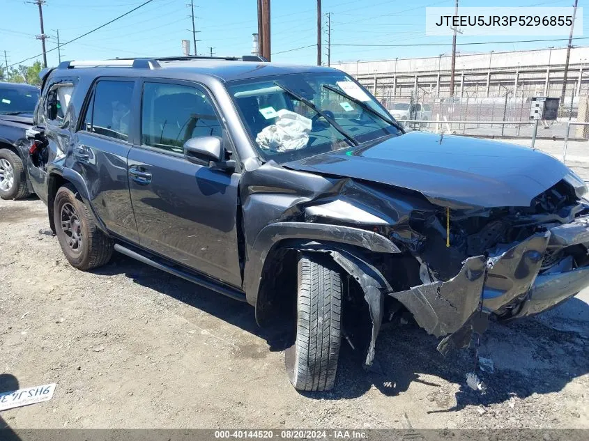 2023 Toyota 4Runner Sr5/Trd Sport/Sr5 Premium VIN: JTEEU5JR3P5296855 Lot: 40144520