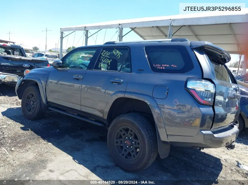 2023 Toyota 4Runner Sr5/Trd Sport/Sr5 Premium VIN: JTEEU5JR3P5296855 Lot: 40144520