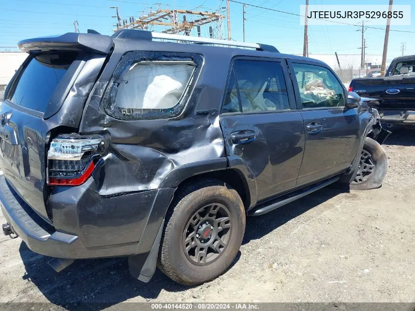 2023 Toyota 4Runner Sr5/Trd Sport/Sr5 Premium VIN: JTEEU5JR3P5296855 Lot: 40144520