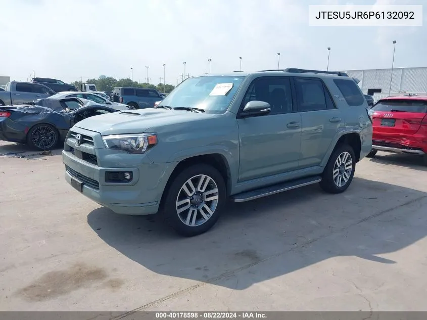 JTESU5JR6P6132092 2023 Toyota 4Runner Trd Sport