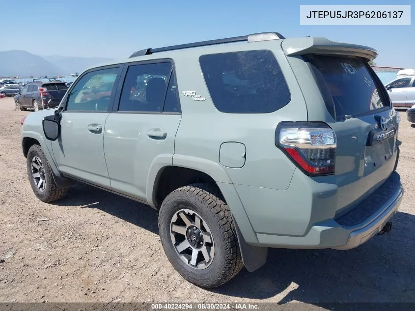 JTEPU5JR3P6206137 2023 Toyota 4Runner Trd Off Road