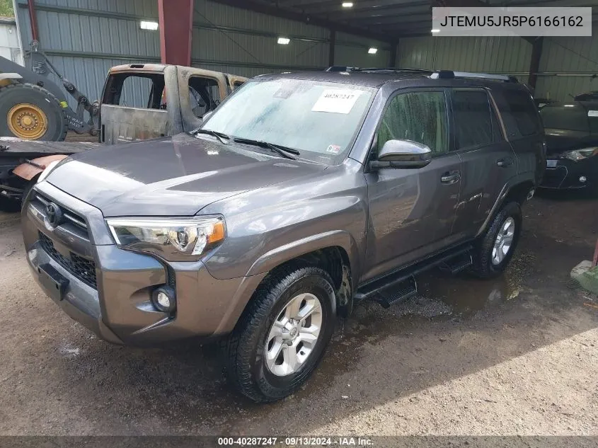 2023 Toyota 4Runner Sr5 VIN: JTEMU5JR5P6166162 Lot: 40287247