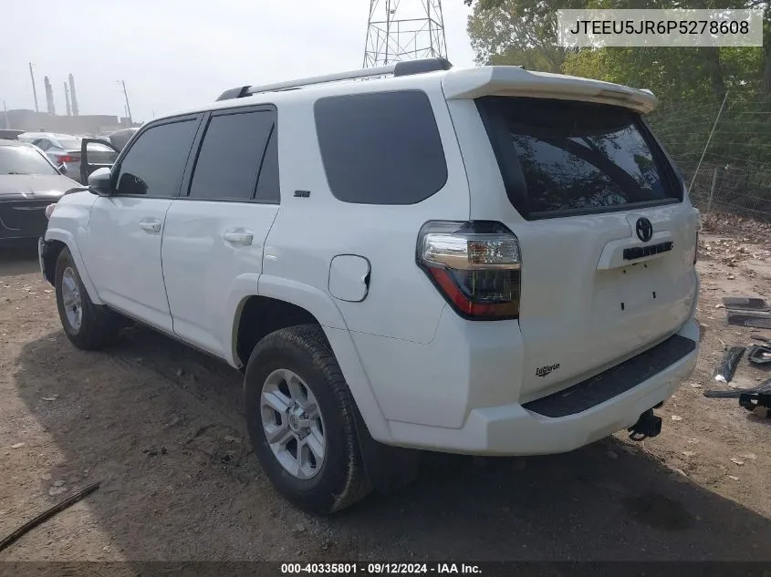 JTEEU5JR6P5278608 2023 Toyota 4Runner Sr5