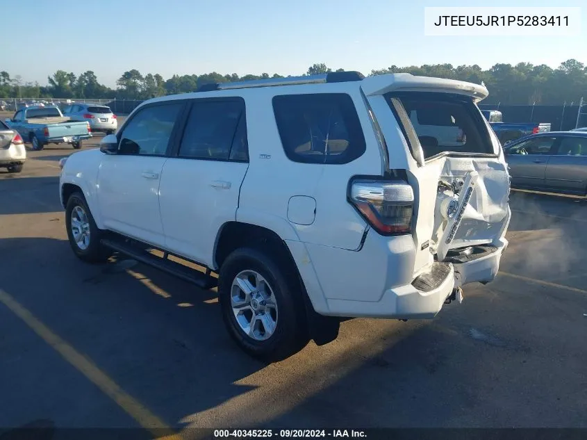 2023 Toyota 4Runner Sr5 VIN: JTEEU5JR1P5283411 Lot: 40345225