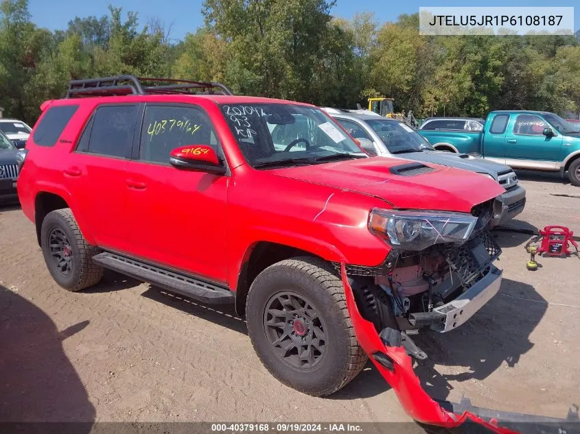 2023 Toyota 4Runner Trd Pro VIN: JTELU5JR1P6108187 Lot: 40379168