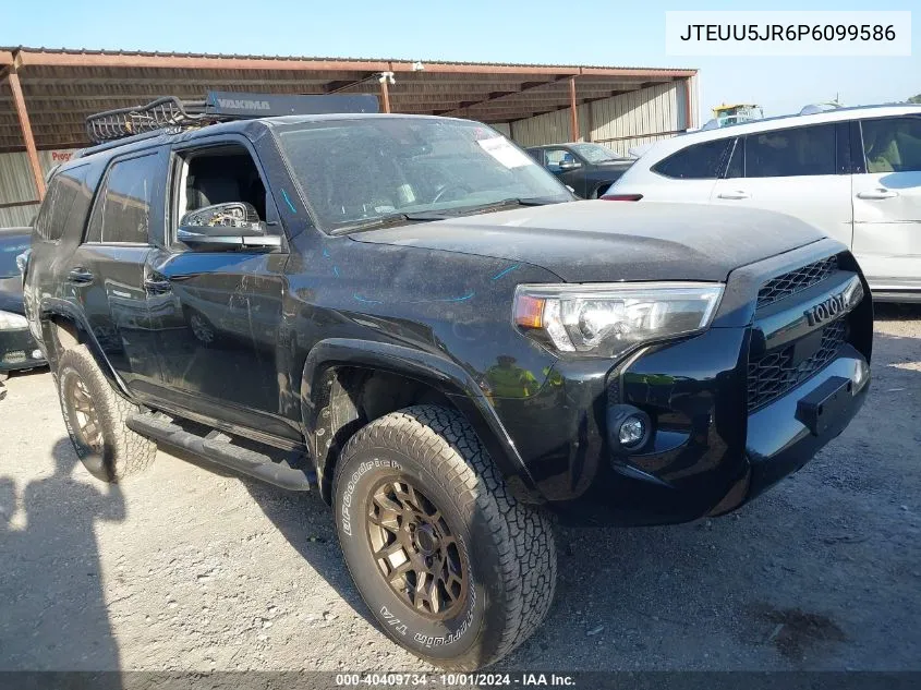 2023 Toyota 4Runner 40Th Anniversary Se/Sr5 P VIN: JTEUU5JR6P6099586 Lot: 40409734