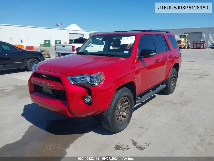 2023 Toyota 4Runner 40Th Anniversary Special Edition VIN: JTEUU5JR3P6128980 Lot: 40422441