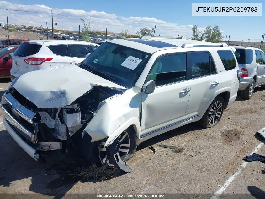 2023 Toyota 4Runner Limited VIN: JTEKU5JR2P6209783 Lot: 40435542