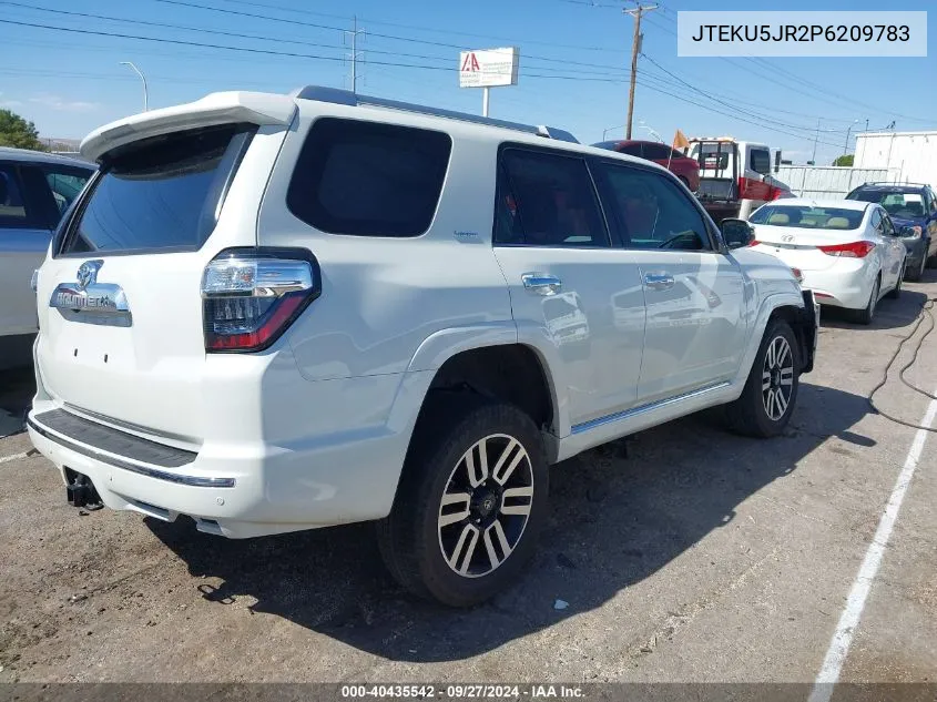 JTEKU5JR2P6209783 2023 Toyota 4Runner Limited