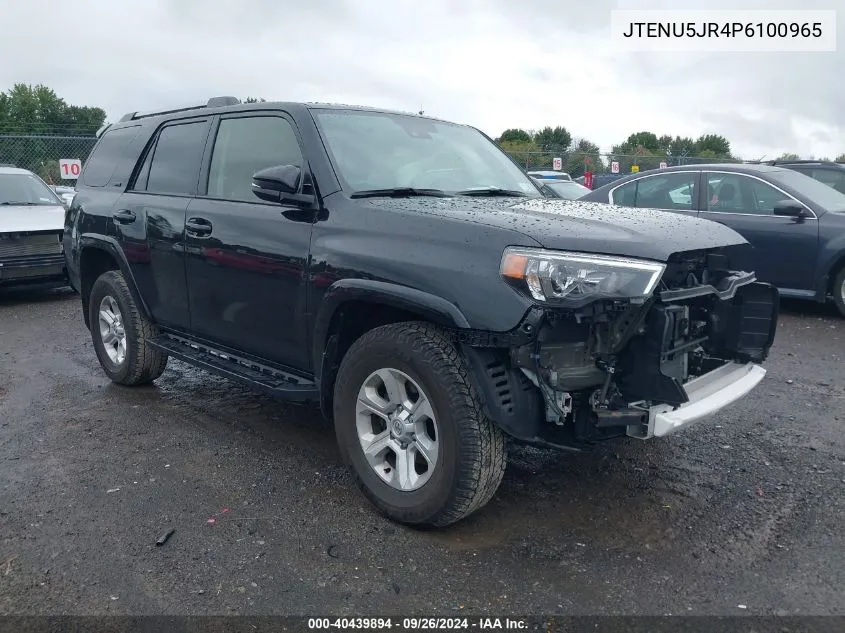 2023 Toyota 4Runner Se/Sr5/Sr5 Premium/Limite VIN: JTENU5JR4P6100965 Lot: 40439894