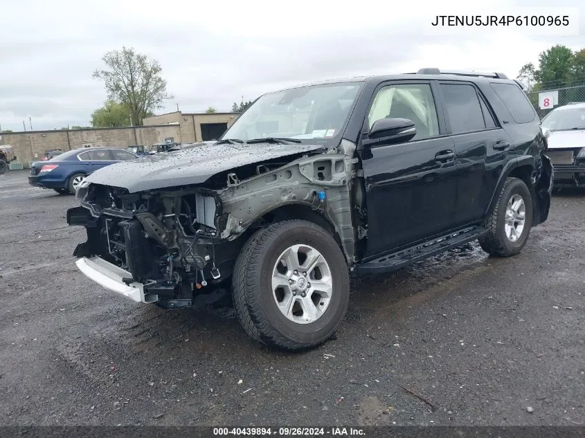 2023 Toyota 4Runner Se/Sr5/Sr5 Premium/Limite VIN: JTENU5JR4P6100965 Lot: 40439894