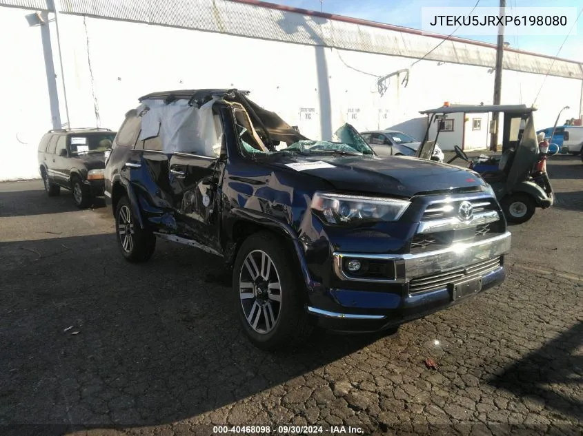 2023 Toyota 4Runner Limited VIN: JTEKU5JRXP6198080 Lot: 40468098