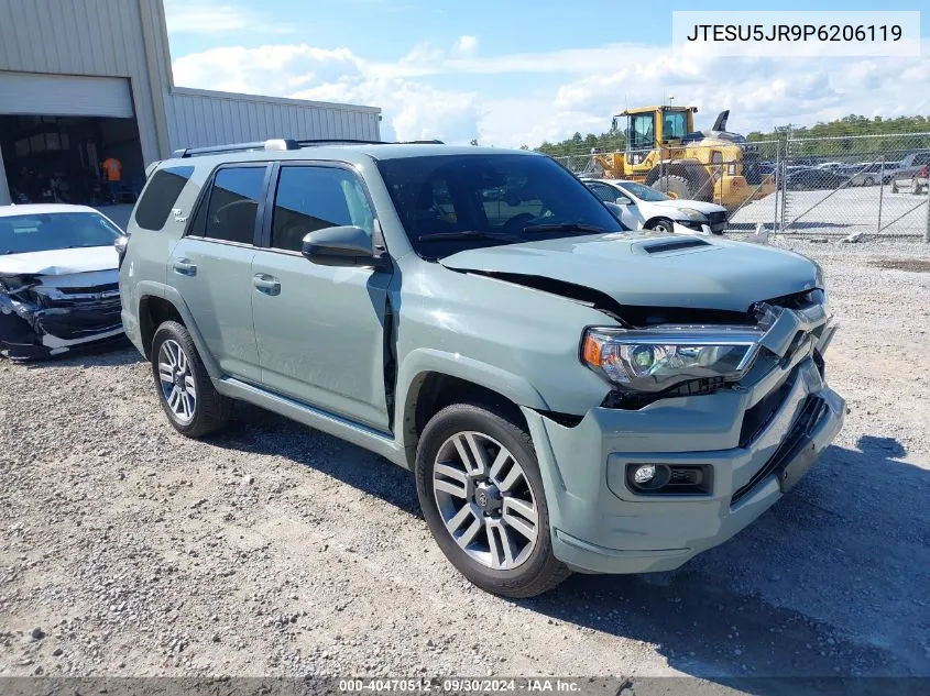 2023 Toyota 4Runner Trd Sport VIN: JTESU5JR9P6206119 Lot: 40470512