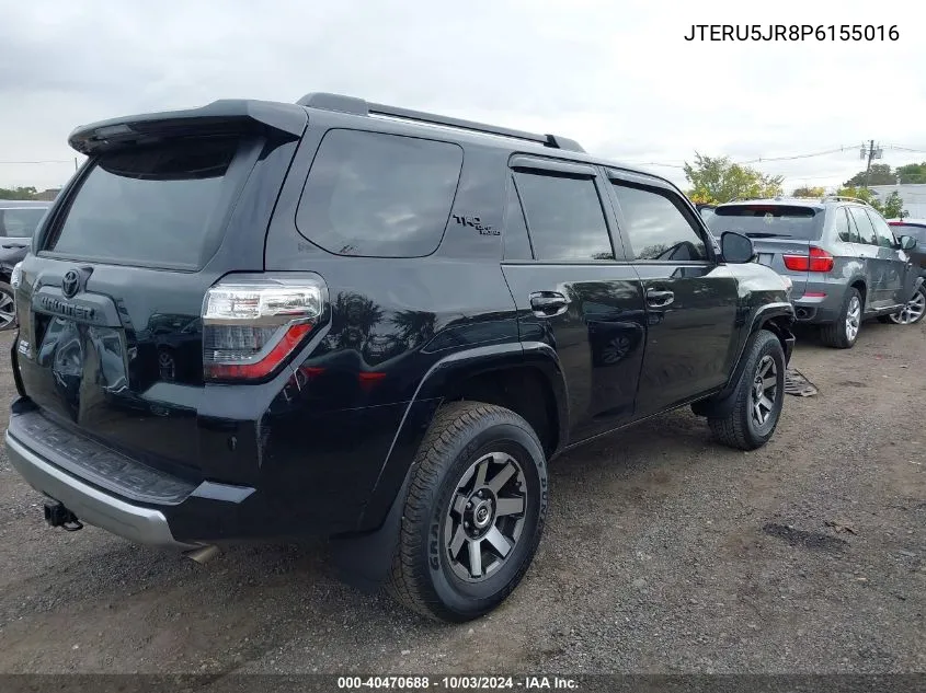 2023 Toyota 4Runner Trd Off Road Premium VIN: JTERU5JR8P6155016 Lot: 40470688