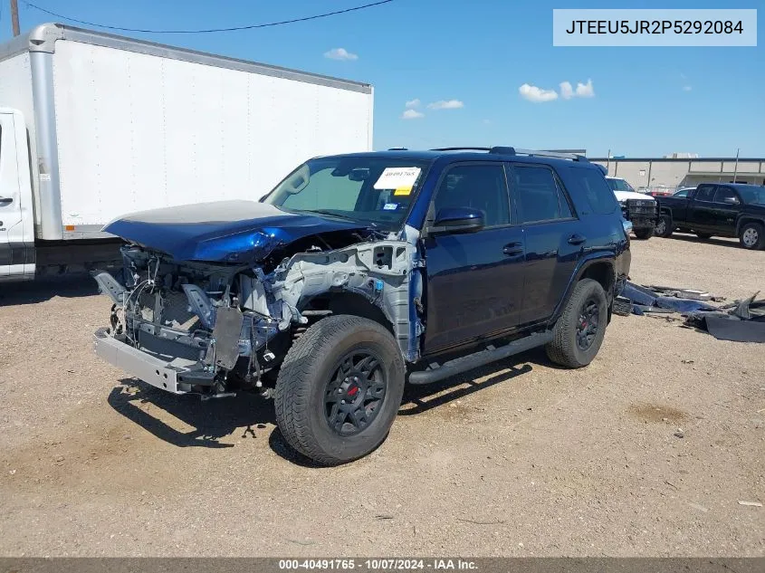 2023 Toyota 4Runner Sr5 VIN: JTEEU5JR2P5292084 Lot: 40491765